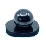 Polished Shungite Sphere 30mm on stand