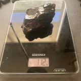 Elite Shungite 112 gram piece on scales