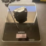 Elite Shungite 92 grams on scales