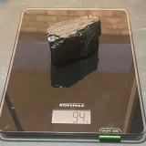 94 gram piece of Elite Shungite on scales