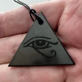 Shungite Eye Of Horus Pendant