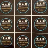 Shungite Powder Product Stickers