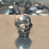 Sterling Silver Bead Skull