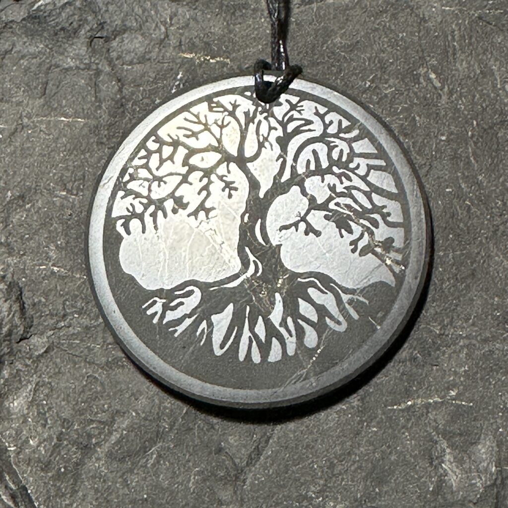 Tree of Life Shungite Pendant