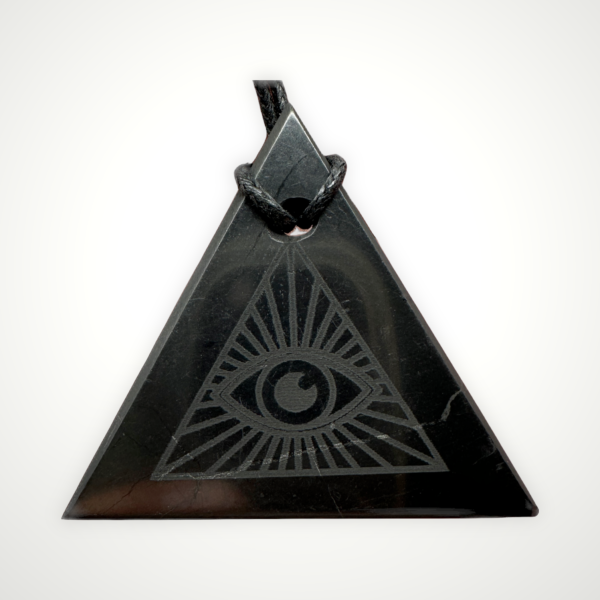 Shungite Eye Of God Pendant