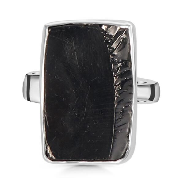 Elite Shungite Ring Rectangle