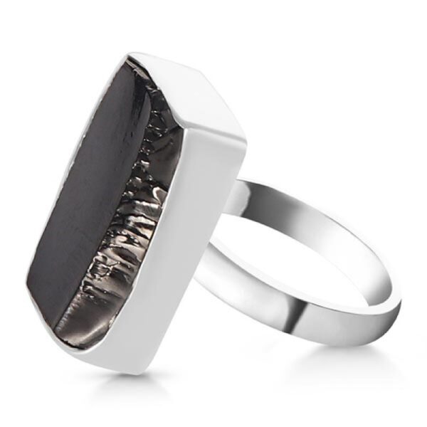 Elite Shungite Ring Rectangle