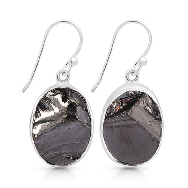 Elite Shungite Earrings - Oval