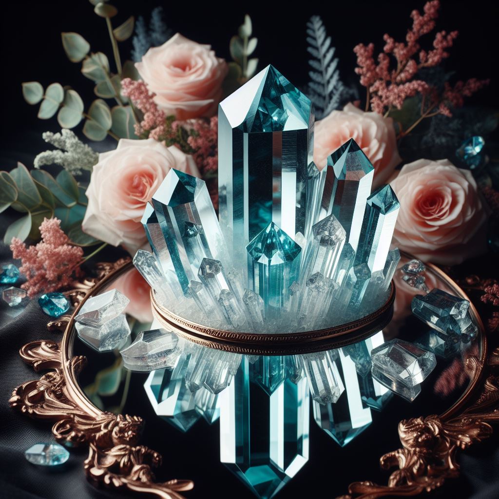 Aquamarine Crystals Chakra Crystal