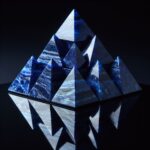 Lapis Lazuli Pyramids Chakra Crystal