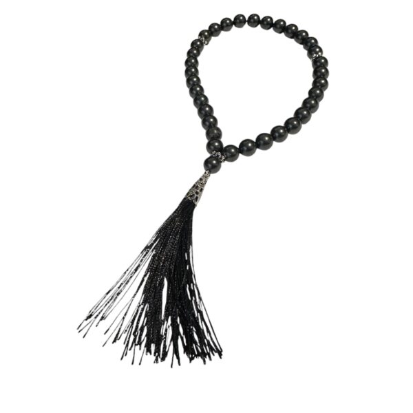 Shungite Rosary with tassel