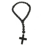 Shungite Rosary with cross