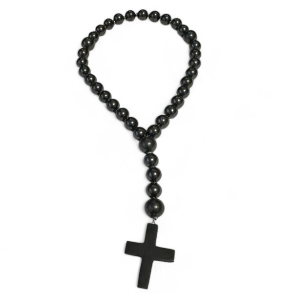 Shungite Rosary with cross