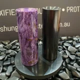 Shungite and Charoite Harmoniser Cylinders