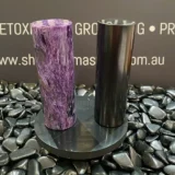 Shungite Harmoniser Cylinders with Charoite