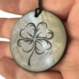 Shungite Pendant Clover