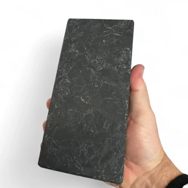 Shungite Brick Unpolished handheld