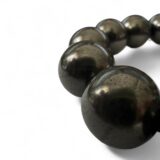 Shungite 16mm Bead Bracelet