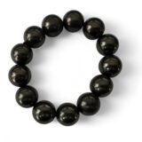 Shungite 16mm Bead Bracelet