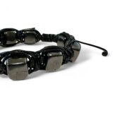 Shungite Bracelet Arachne 10mm cube beads