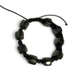 Shungite Bracelet Arachne 10mm cube beads