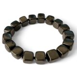 Shungite Bracelet Cube 10mm