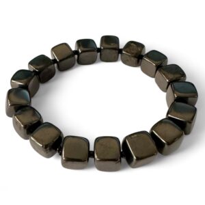 Shungite Bracelet Cube 10mm