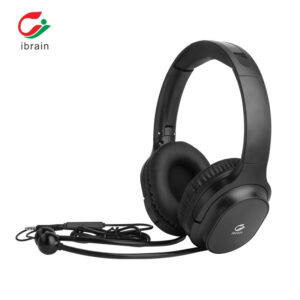 ibrain fc-08-c black headphones