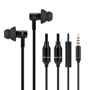 Air Tube Headphones FC31 Black