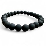 Shungite 8mm Unpolished Bracelet