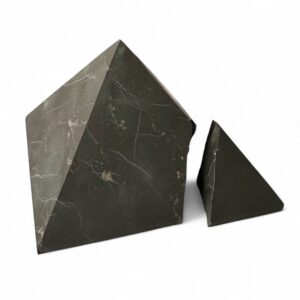 Shungite Pyramid 100mm Broken