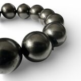 SHUNGITE BRACELET 14MM BEADS
