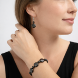 Shungite Bracelet and Earring Set