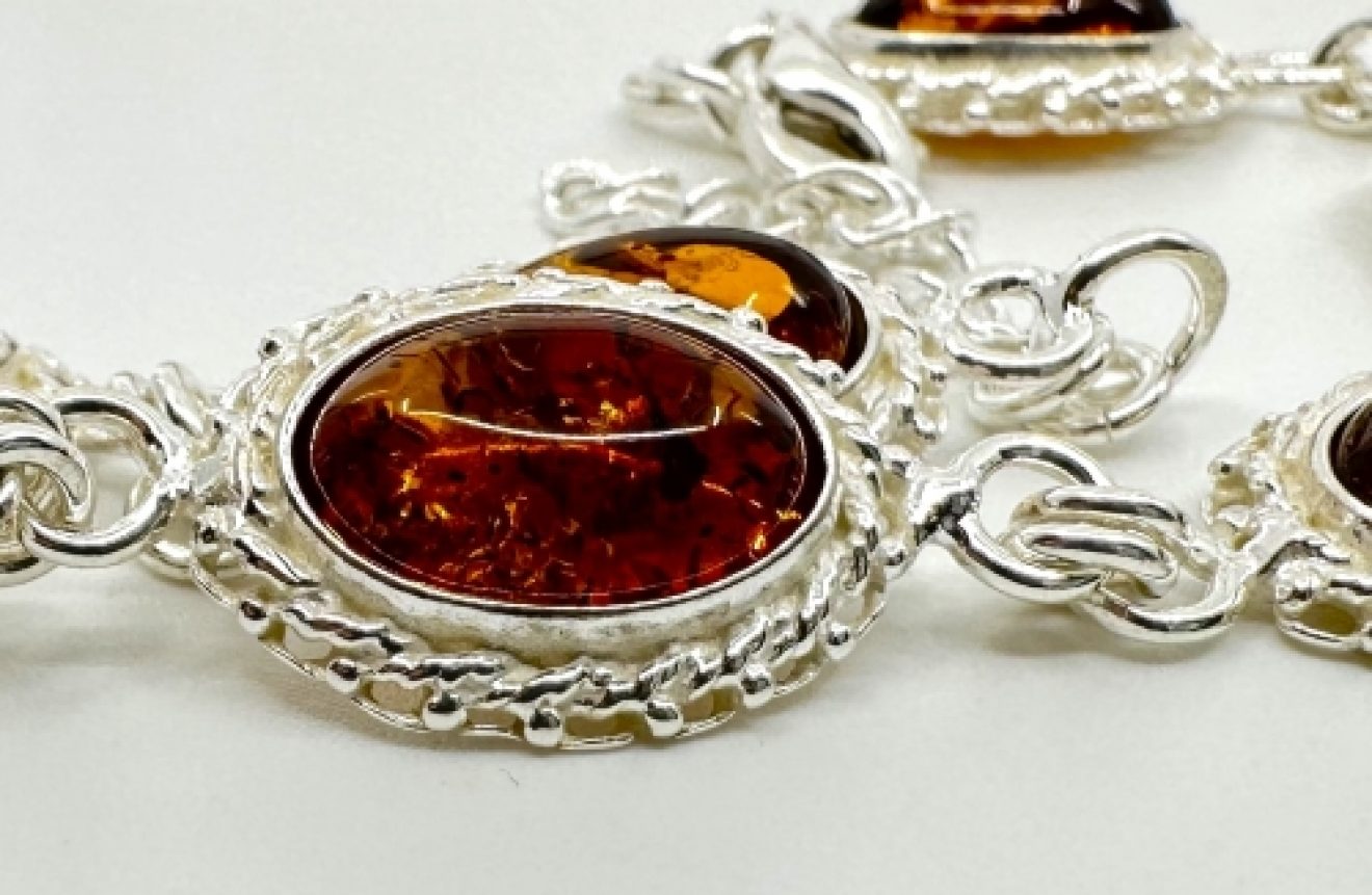 Cognac Amber Bracelet